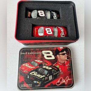 Dale Earnhardt Jr 1:64 Die Cast Car Set Of 2 In A Collectible Tin #8